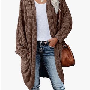 Long Open Front Cardigan